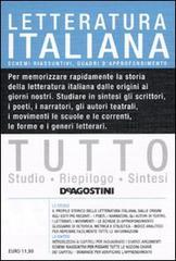 Tutto letteratura italiana Tutto letteratura italiana