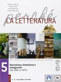 libro di Italiano letteratura per la classe 5 C della Giuseppe peano di Monterotondo