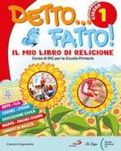 libro di Religione per la classe 2 A della Scuola elem.parif. s.sofia di Civitavecchia