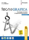 libro di Tecnologie e tecniche di rappresentazione grafica per la classe 2 MGC della I.t. industriale aldini valeriani di Bologna
