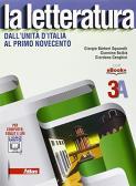 libro di Italiano letteratura per la classe 5 A della Iis braschi - quarenghi di Subiaco