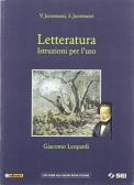 libro di Italiano letteratura per la classe 4 E della Duni e. di Matera