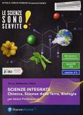 libro di Scienze integrate (scienze della terra e biologia) per la classe 1 B della Poliziano di Roma