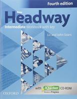 New Headway. Intermediate. Workbook. With key. Per le Scuole superiori. Con espansione online. Con CD-ROM di John Soars, Liz Soars edito da Oxford University Press