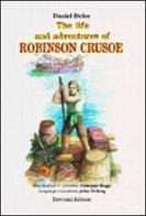 The life and adventures of Robinson Crusoe. Con CD Audio di Daniel Defoe edito da Trevisini