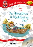 The adventures of Huckleberry Finn. Con traduzione e apparati. Con CD Audio di Mark Twain edito da Giunti Junior