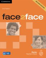 face2face. Starter: Teacher's book. Con DVD-ROM di Chris Redston edito da Cambridge