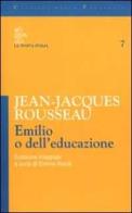 Emilio o dell'educazione di Jean-Jacques Rousseau edito da La Nuova Italia