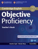Objective Proficiency di Annette Capel, Wendy Sharp edito da Cambridge
