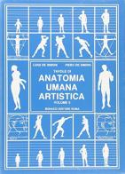 Tavole di anatomia umana artistica vol.2 di Luigi De Simoni, De Simoni Pietro edito da Bonacci