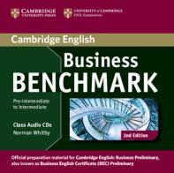 Business Benchmark. Second edition. Pre-internediate / Intermediate. BEC Preliminary di Guy Brook-Hart, Norman Whitby edito da Cambridge