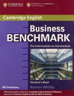Business benchmark. Pre-intermediate to intermediate. Con espansione online. Per le Scuole superiori di Guy Brook-Hart, Norman Whitby edito da Cambridge University Press