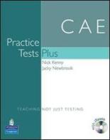 CAE. Practice tests plus. Student's book. With key. Per le Scuole superiori. Con CD-ROM di Nick Kenny, Jacky Newbrook edito da Pearson Longman