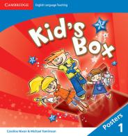Kid's box. Level 1. Posters. Per la Scuola elementare di Caroline Nixon, Michael Tomlinson edito da Cambridge