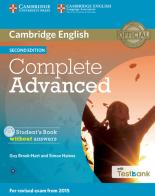 Complete Advanced. Student's Book without answers. Con CD-ROM di Guy Brook-Hart, Simon Haines edito da Cambridge University Press