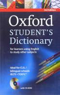 Oxford student's dictionary. Con CD-ROM edito da Oxford University Press