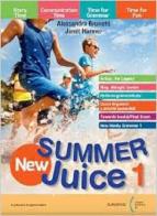 New summer juice. With Handy grammar. Per la Scuola media. Con e-book. Con espansione online vol.1 di Alessandra Brunetti, Janet Harmer edito da Europass