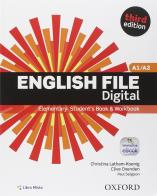 English file digital. Elementary. Vc-Student's book-Workbook. With key. Con e-book. Con espansione online. Per le Scuole superiori edito da Oxford University Press