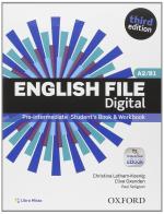 English file digital. Pre-intermediate. Entry book-Student's book-Workbook. With key. Con e-book. Con espansione online. Per le Scuole superiori edito da Oxford University Press