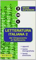 Letteratura italiana vol.2 di Mario Casta edito da Mursia (Gruppo Editoriale)