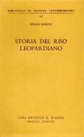Storia del riso leopardiano di Giulio Marzot edito da D'Anna
