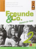 Freunde & Co. Arbeitsbuch. Per la Scuola media vol.2 di Gabriella Montali, Daniela Mandelli, Nadja Czernohous Linzi edito da Lang