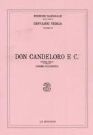 Don Candeloro e c. di Giovanni Verga edito da Mondadori Education
