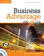 Business Advantage. Level C1 Student's Book. Con DVD-ROM di Marjorie Rosenberg edito da Cambridge