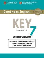 Cambridge English. Key for schools result. Without answers. Per la Scuola media vol.7 edito da Cambridge University Press