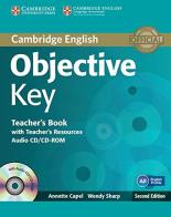 Objective Key. Teacher's Book. Con CD-Audio di Annette Capel, Wendy Sharp edito da Cambridge