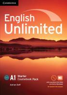 English Unlimited. Level A1 Coursebook with e-Portfolio and Online Workbook PacK. Con Contenuto digitale (fornito elettronicamente) di Alex Tilbury, David Rea, Leslie A. Hendra edito da Cambridge