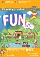 Fun for Starters, Movers and Flyers. Starters. Presentation Plus per lavagna interattiva. DVD-ROM di Anne Robinson, Karen Saxby edito da Cambridge