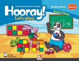Hooray! Let's play! Starter. Student's book (stickers, app, e-zoneKids). Con app di Herbert Puchta, Günter Gerngross edito da Helbling
