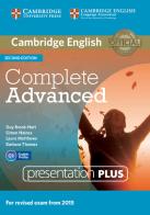 Complete Advanced. Presentation Plus. DVD-ROM di Guy Brook-Hart, Simon Haines edito da Cambridge