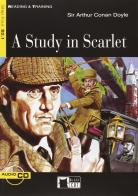 A Study in scarlet. Con CD Audio di Arthur Conan Doyle edito da Black Cat-Cideb