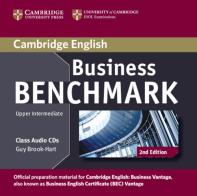Business Benchmark. Upper intermediate. BEC Vantage di Guy Brook-Hart, Norman Whitby edito da Cambridge