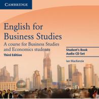 English for Business Studies. Audio CD di Ian MacKenzie edito da Cambridge