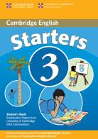 Cambridge young learners English tests. Starters. Student's book. Per la Scuola media vol.3 edito da Cambridge University Press