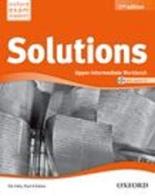 Solutions. Upper intermediate. Workbook. Per le Scuole superiori. Con CD Audio edito da Oxford University Press