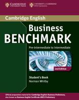 Business benchmark. Pre-intermediate to intermediate. Per le Scuole superiori. Con espansione online di Guy Brook-Hart, Norman Whitby edito da Cambridge