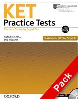 Ket practice tests. With key. Per le Scuole superiori. Con CD Audio di Annette Capel, Sue Ireland edito da Oxford University Press