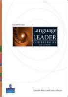 Language leader. Elementary. Workbook. With key. Con CD Audio. Per le Scuole superiori di Gareth Rees, Ian Lebeau edito da Pearson Longman