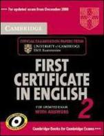 Cambridge first certificate in english. For updated exam. Self-study pack. Per le Scuole superiori vol.2 edito da Cambridge University Press