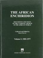 The african enchiridion. Ediz. multilingue. Con CD vol.1 edito da EMI