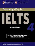 Cambridge English IELTS. IELTS 4 Self-study Student's Book with answers edito da Cambridge