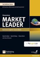 Market leader. Elementary. Coursebook. Per le Scuole superiori. Con espansione online. Con DVD-ROM edito da Pearson Longman