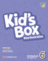 Kid's box. New generation. Level 6. Activity book. Per le Scuole elementari. Con espansione online di Caroline Nixon, Michael Tomlinson edito da Cambridge
