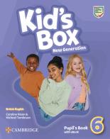 Kid's box. New generation. Level 6. Pupil's book. Per la Scuola elementare. Con e-book di Caroline Nixon, Michael Tomlinson edito da Cambridge