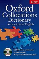 Oxford collocation dictionary. Con CD-ROM edito da Oxford University Press