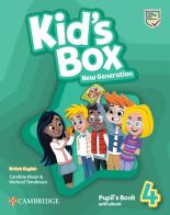 Kid's box. New generation. Level 4. Pupil's book. Per la Scuola elementare. Con e-book di Caroline Nixon, Michael Tomlinson edito da Cambridge